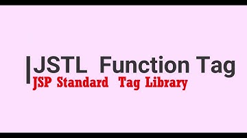 #33 Jstl   Tag || JSP Standard Tag Library || Servlet vs JSP Tutorial || J2EE HINDI