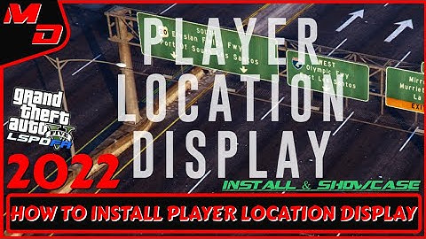 How To Install Player Location Display For Beginners (2022) | GTA5 LSPDFR Mods #gta5 #lspdfr
