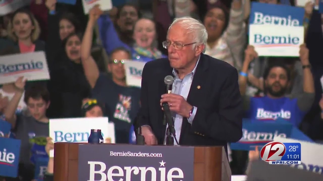 Bernie Rally 2020 Springfield Bernie Sanders Holds Campaign Rally in Springfield - YouTube