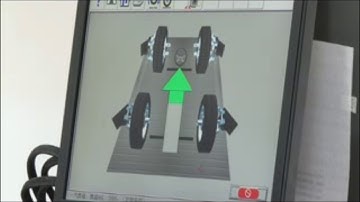 V3D wheel alignment operation video