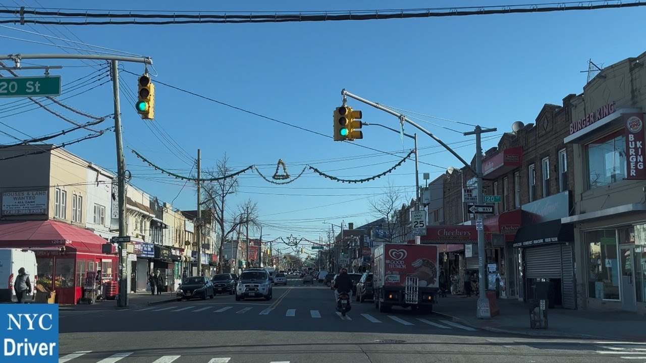 New York City 4K Driving in Liberty Ave, Queens, NY YouTube