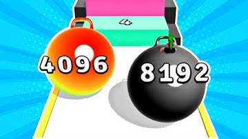 Ball Run 2048 | Gameplay Walkthrouth Level 566 - 570