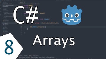 Multiple Variables In One: Arrays | Godot C# Basics