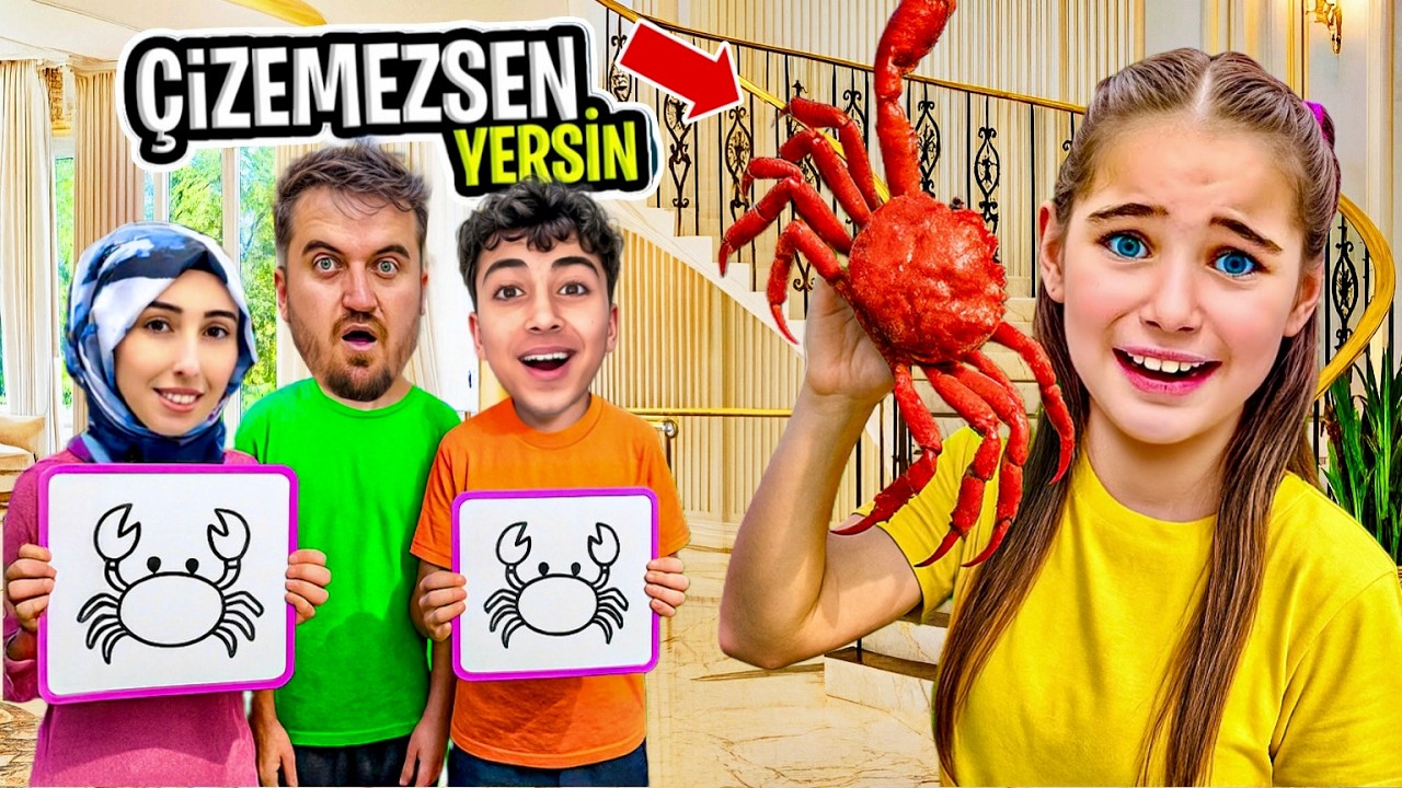 ELİF SİNEM ÇİZEMEZSEN YERSİN !! EN İYİ ÇİZEN KURTULUR !! ÇİZ HAYATTA KAL !! 