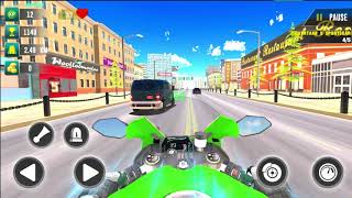 Police Bike Highway Rider - Bike Racing - Android Gameplay screenshot 1