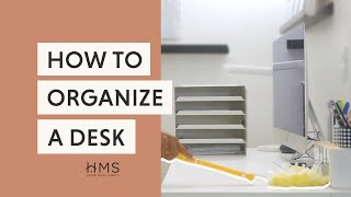 HOW TO ORGANIZE A DESK by Home Made Simple 85 views 1 year ago 37 seconds