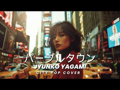 パープルタウン｜八神純子【Techno Cover】AIアレンジ版（1980・J-POP黄金時代の名曲）