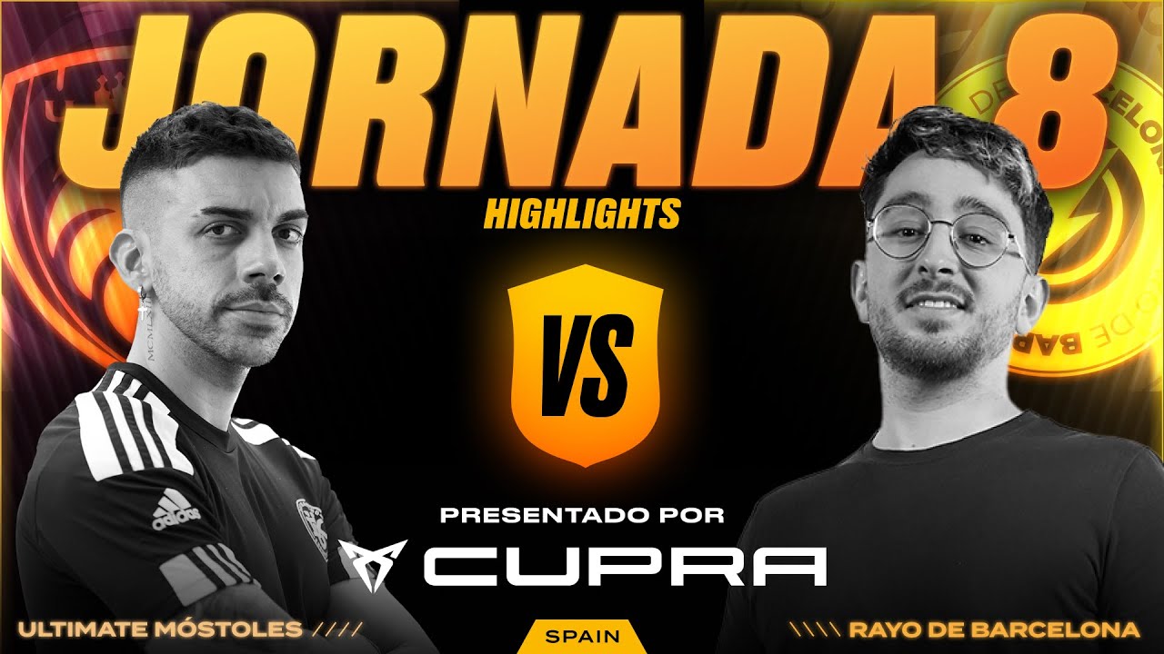 Ultimate Móstoles de DJMARIIO VS Rayo de Barcelona de SPURSITO | Resumen Partido J8 (6-6) (2-0)