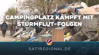 Nach Ostsee-Sturmflut Campingplatz Damp Kämpft Mit Den Folgen