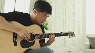 [Fingerstyle Guitar Tab] 천상혁 David Chun - 어쩌면 Maybe