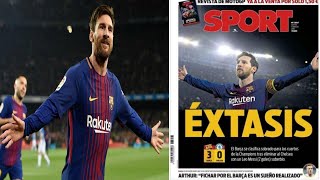 Spanish media react to Messi magic, troll Courtois and celebrate La Liga success