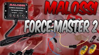 INSTALLING &amp; PERFOMIRNG ECU MALOSSI FORCE MASTER 2 | YAMAHA YZF-R125