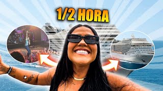 MEIA HORA DE VLOG NO CRUZEIRO!!!