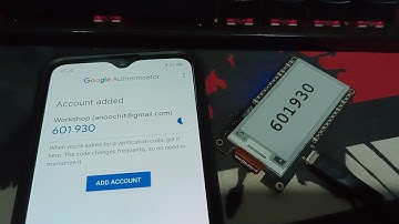 DIY Hardware Token (TOTP) with Lilly Go T5 e-Ink 2.13