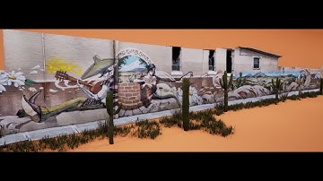 Lidar scan in Unreal Engine. Artist: Peque