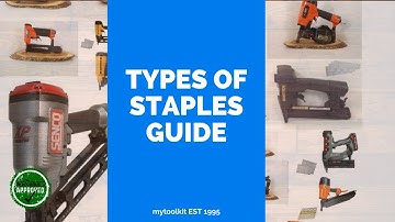 A Guide to The Different Types of Staples