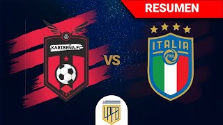 Karibeña (2) vs (1) Italia  | Resumen
