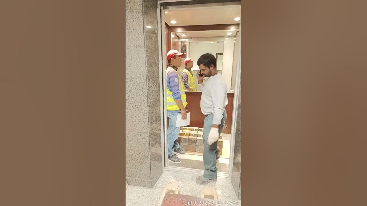 Elevator load test YouTube