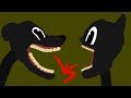 Cartoon Dog vs. Cartoon Cat
