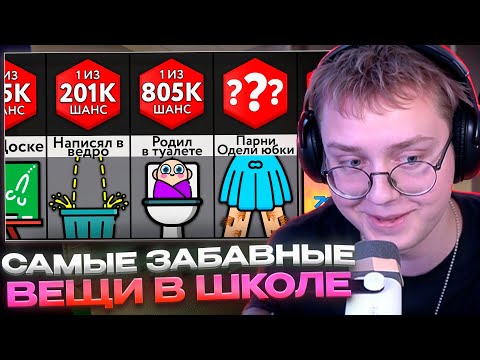 ДРЕЙК СМОТРИТ - Самые ЗАБАВНЫЕ ВЕЩИ в ШКОЛЕ! / МИР СРАВНЕНИЙ
