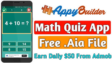 Math Quiz App Free aia file || Earn Daily $50 From Admob | Tech Developer