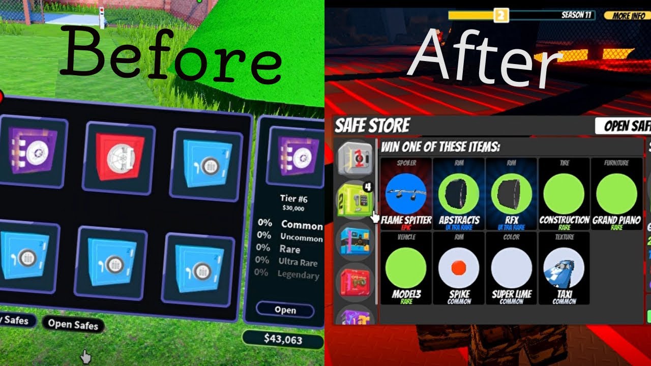 Before & After Comparison of Jailbreak safe GUI YouTube