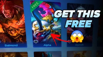 Unlock All MLBB Skins and Battle effects for FREE! Get Alpha Revenant Rose Skin