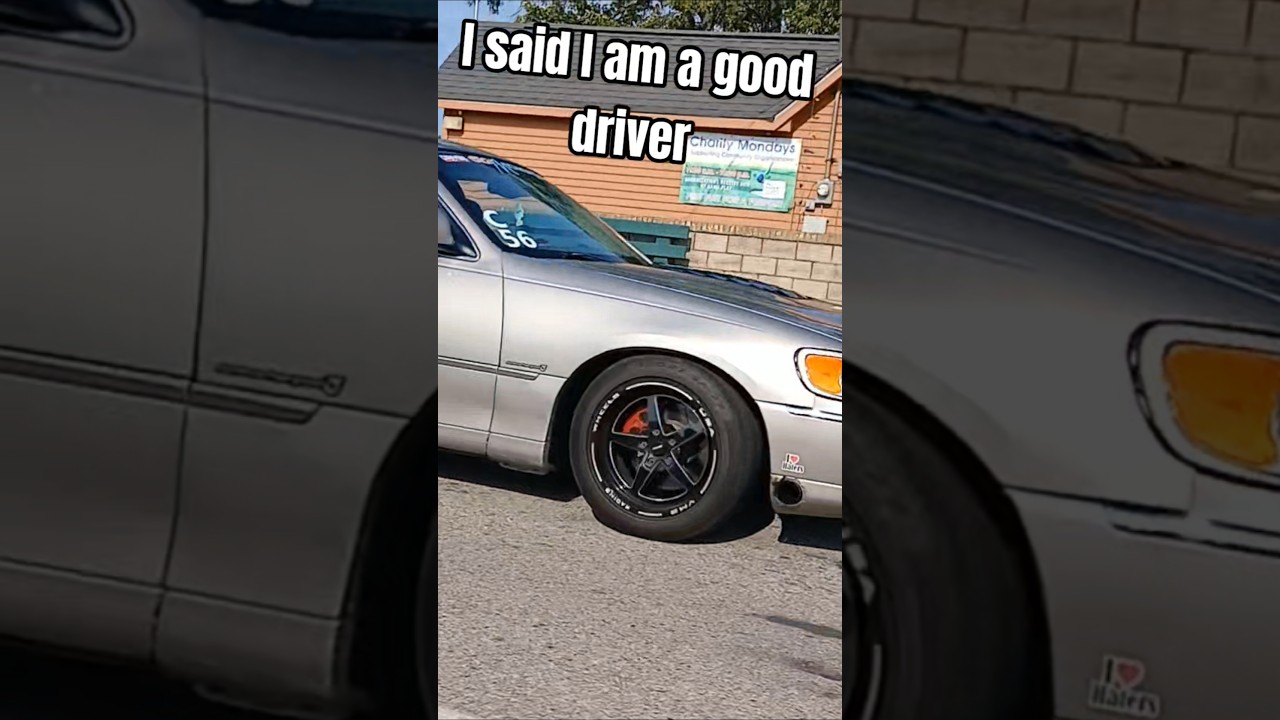 I told you I can drive