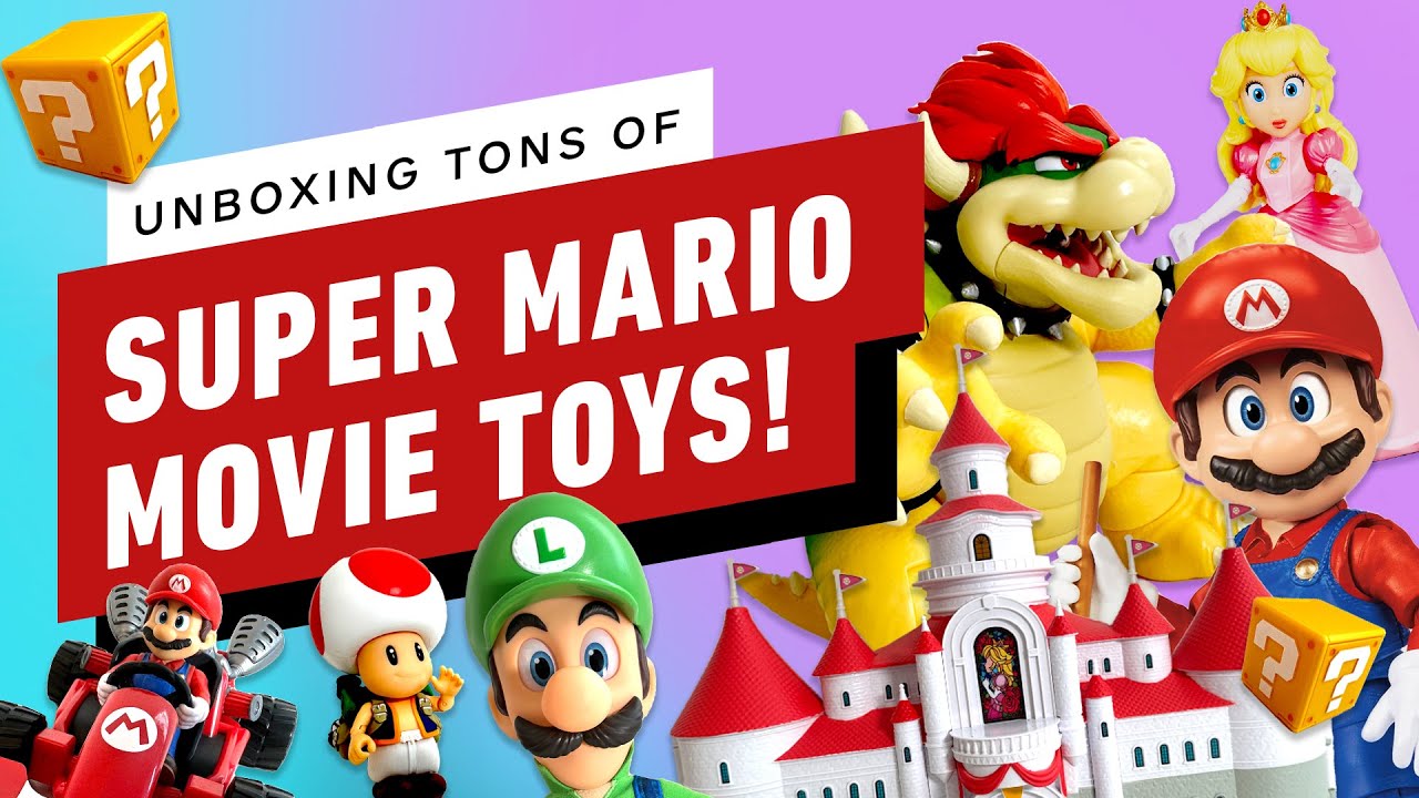 New Super Mario Bros. Movie Toys Are Coming Soon