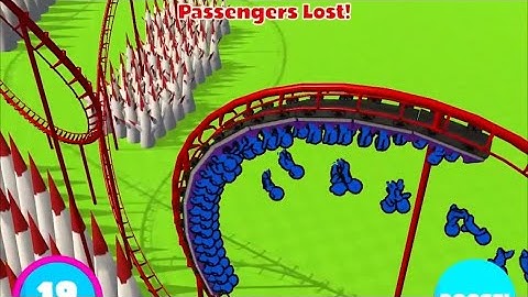 Hyper Roller Coaster Gameplay || iOS/Android