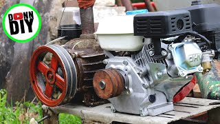Vacuum Pump Rebuild, Vacuum Tank On Wheels &amp; Gasoline Engine Install