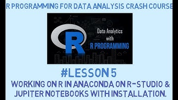 Setting R environment on Jupyter notebooks and R-studio in Anaconda environment.