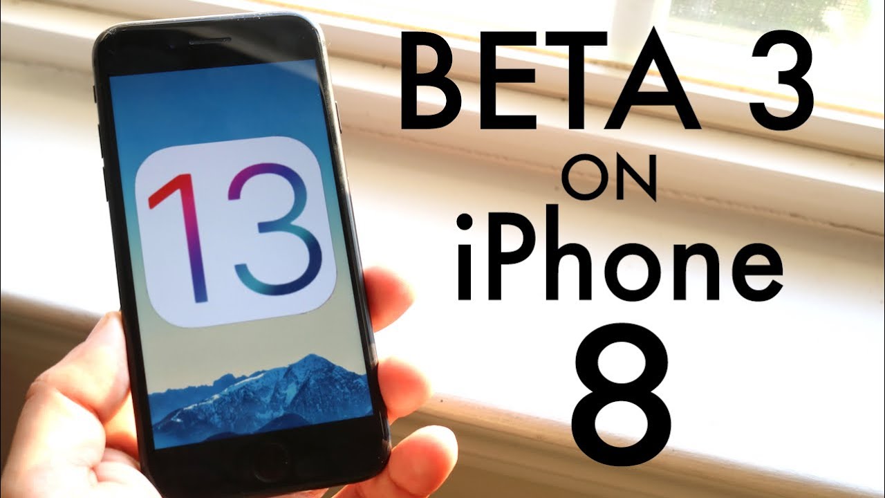 iOS 13 BETA 3 On iPHONE 8! (Review)
