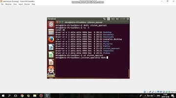 Cara Membuat  Folder  dan Memasukkan  Subfolder di dalam ubuntu