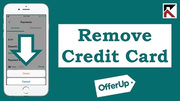 How To Remove Your Credit Or Debit Card on OfferUp App