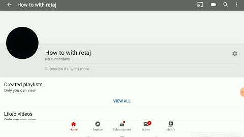 How to change your profile picture in YouTube for android tablet and phones