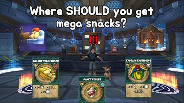 Where to Farm Mega Snacks in Wizard101