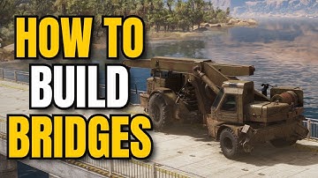 How To Build Bridges In RoadCraft | Crane Use, Placement Tips & Bridge Building Guide