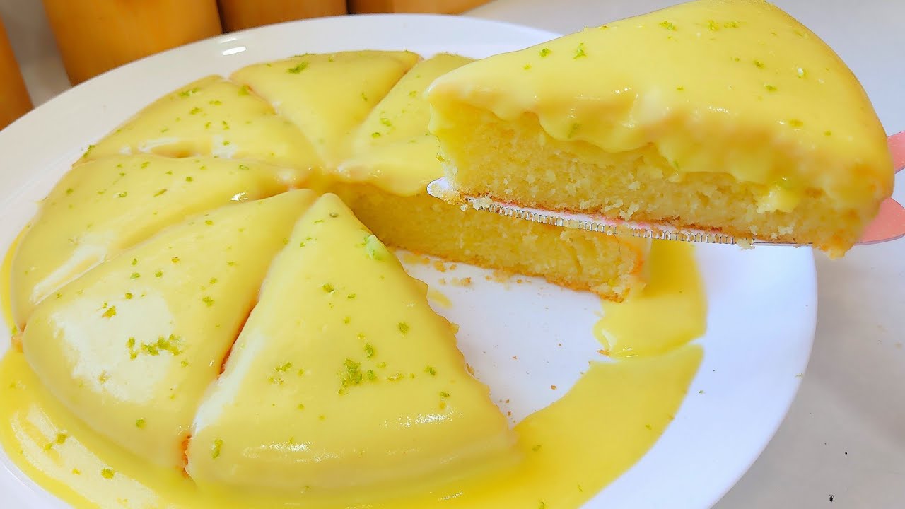 كيكة الليمون و جوز الهند الرائعة و المنعشة ببيضة واحدة فقط😱بنة خفة و إنتعاش تحمر الوجه 🤤🍋🍋🍋🍋🍋