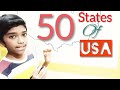 50 states of usa  tricks  easy way