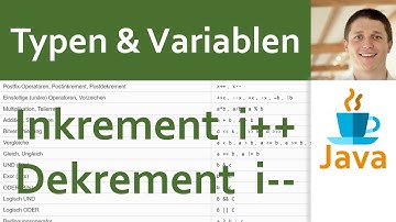 💻 JAVA | Typen & Variablen 06 - Operatoren Inkrement i++, Dekrement i--