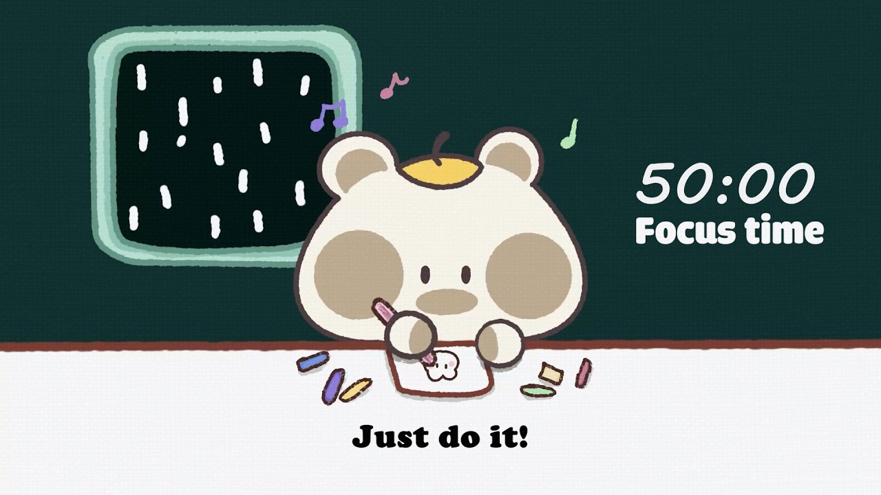 Keep Your Momentum 🌧️ | Pomodoro 50/10 🍅 2 Hour Lofi Focus Music + Rain Sounds