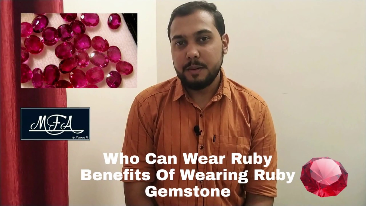 Who Can Wear Ruby (माणिक) || Benefits Of Wearing Ruby (Yaqoot ...