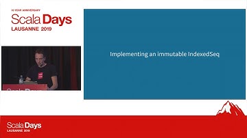 Implementing the Scala 2.13 collections - Stefan Zeiger