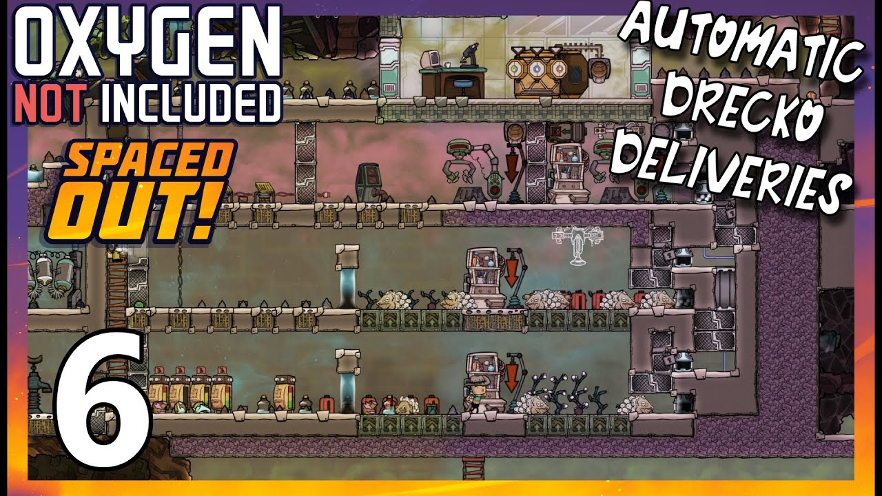 Ep6 | OXYGEN NOT INCLUDED - Self Replenishing Drecko Ranches - YouTube