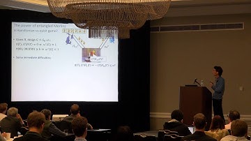 Thomas Vidick: A Multiprover Interactive Proof System for the Local Hamiltonian Problem