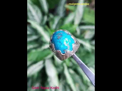 Natural Persian Fairuza Turquoise Gem Topaz Kochi realgems.online Watsapp 7902673522