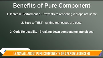 React.js Pure Components Explained #shorts #knowledgekeen