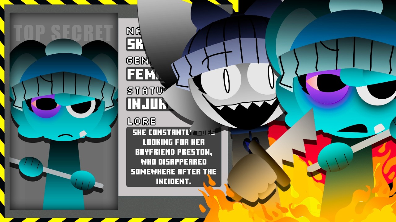 Sprunki - MISFIT MIX REMASTERED CLASSIC | Phase 3 | All Description | LORE | NEW MOD