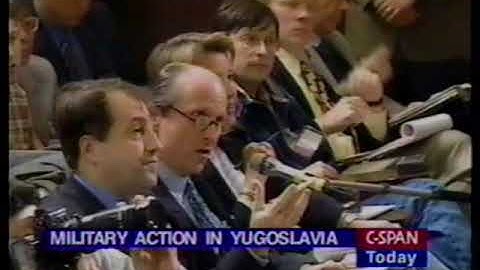 C-SPAN | Jerrold Post (political psychologist) invited | 11.IV.1999